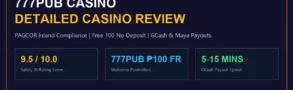 777PUB Casino Casino Review Philippines 2026 Free 100 Bonus GCash