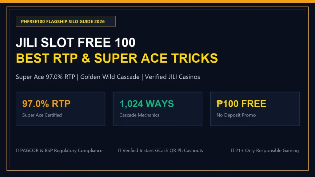 JILI Slot Free 100 Philippines Online Casino 2026