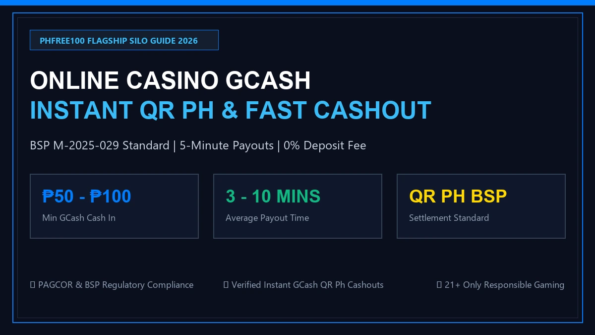 Online Casino GCash Philippines 2026 - Instant QR Ph Cash In & 3-Minute Withdrawal Guide