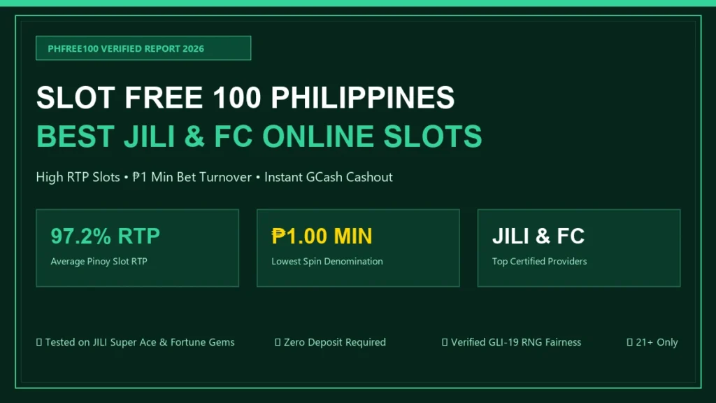 slot free 100 philippines jili online slot games no deposit bonus 2026
